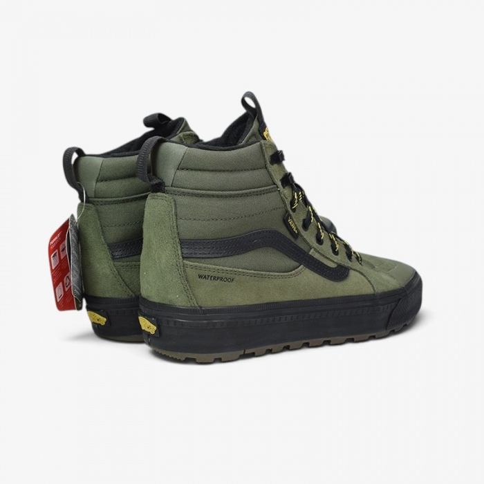 Zapatillas Vans Mte Sk8-Hi Waterproof INS Green/Black VN000DAQ2031