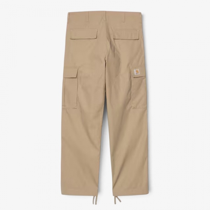 Carhartt Wip Regular Cargo Pant Cotton Ripstop Leather rinsed I032467
