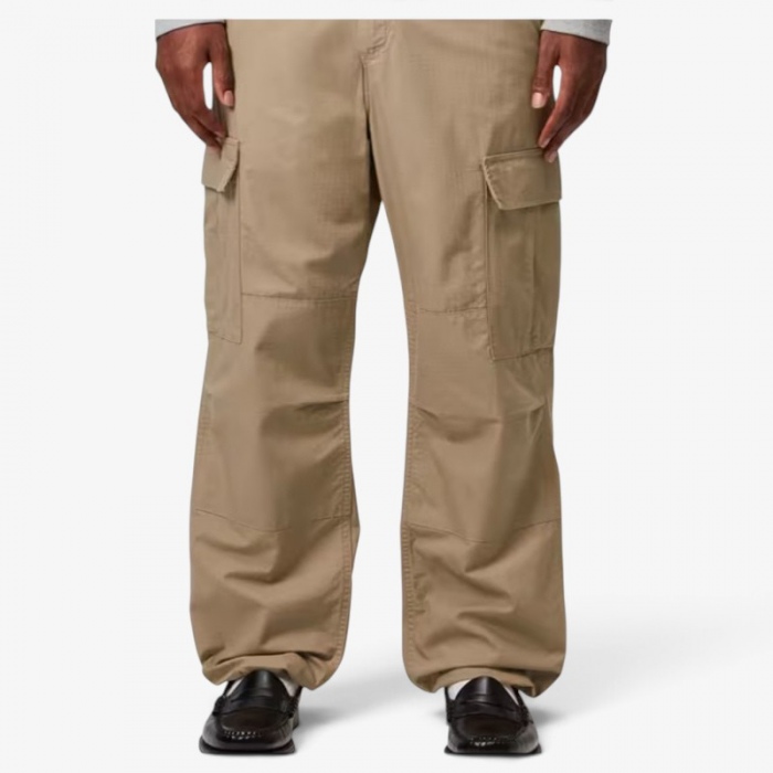 Carhartt Wip Regular Cargo Pant Cotton Ripstop Leather rinsed I032467