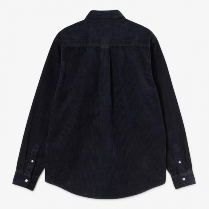 Camisa Carhartt Wip L/S Madison Cord Shirt Dark Navy I029958