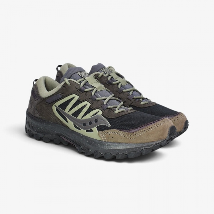 Zapatillas Saucony Grid Peak Black/Wine S70930-2