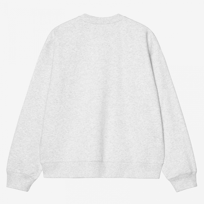 Sudadera Carhartt Wip Mack Sweat Ash Heather I037099