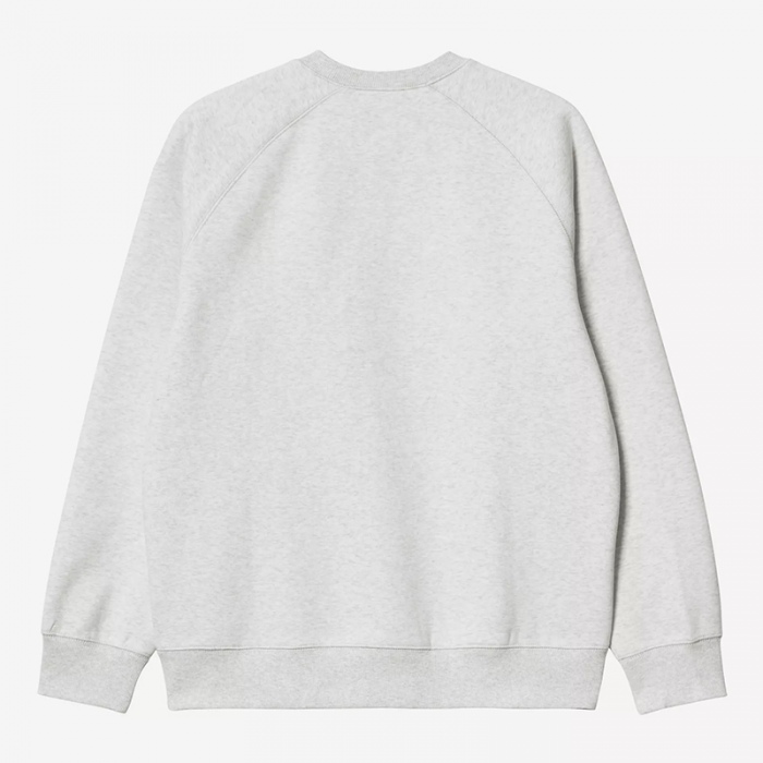 Carhartt Wip Chase Sweat Ash Heather/Gold I033660