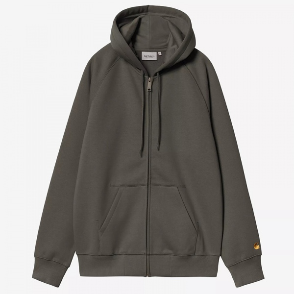 Carhartt Wip Hooded Chase Jacket Shungite/Gold I033664