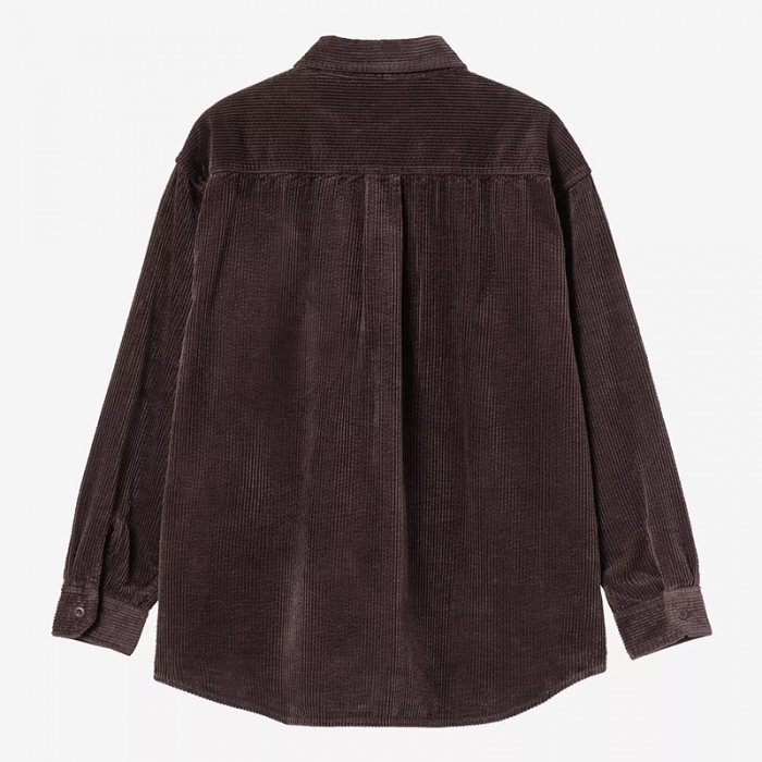 Camisa Carhartt Wip L/S Loyde Shirt Palisander rinsed I037059