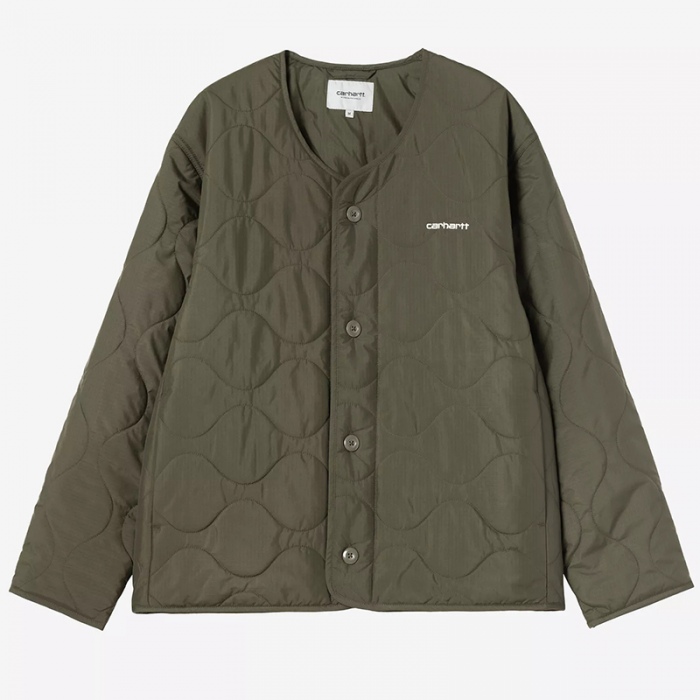 Chaqueta ligera Carhartt Wip Skye Liner Cypress/Wax I037018