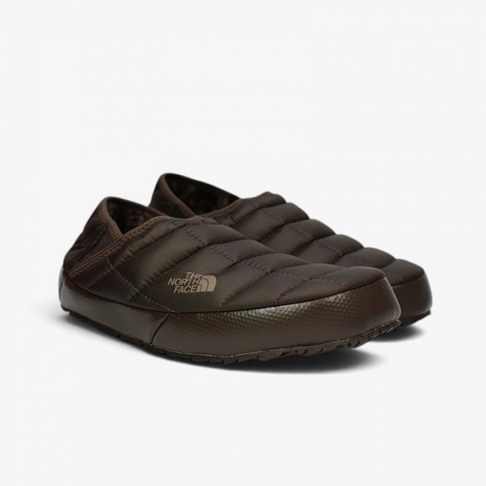 Pantuflas The North Face M Thermoball Traction Mule V Dark Chestnut NF0A3UZNRM11